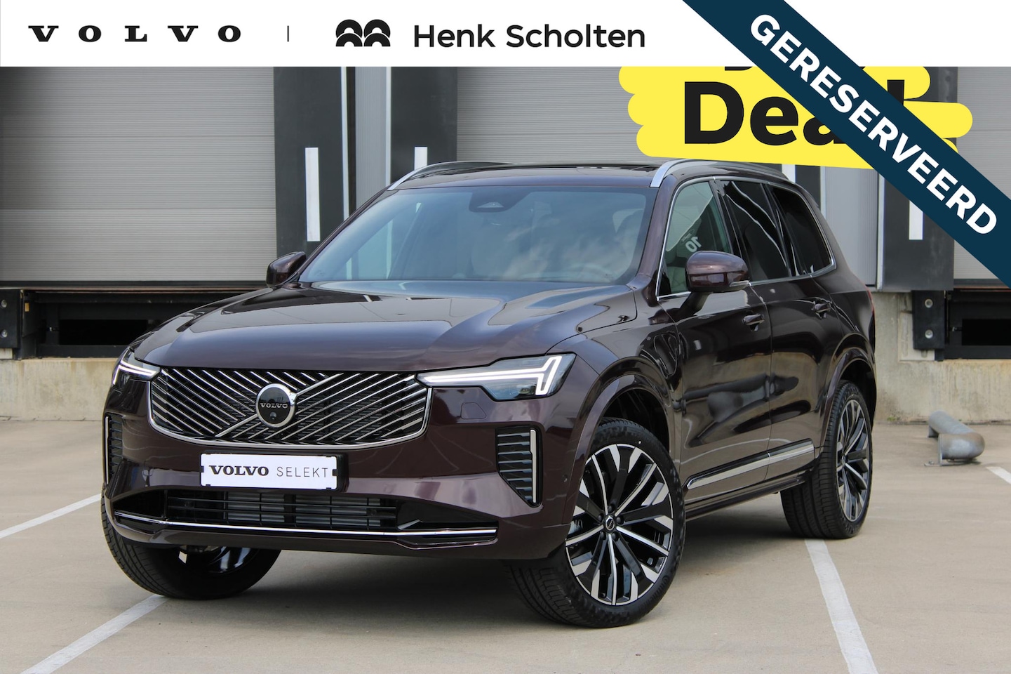 Volvo XC90 - T8 Plug-in hybrid AWD Ultra Bright | Demo Deal | Luchtvering | Geventileerd leer met stoel - AutoWereld.nl