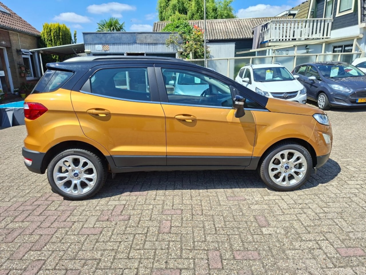 Ford EcoSport - 1.0 Titanium RADIO-DAB/AIRCO/CLIMATE/CRUISE/NAVI/PDC/LMV/ELEC.RAMEN+SPIEGELS