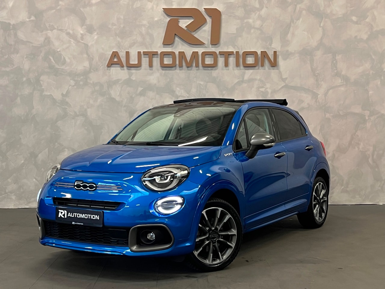Fiat 500 X - 1.5 Hybrid Dolcevita Sport Cabrio|Voll Optie|CAMERA|KEYLESS|DODEHOEK|ACC|LED|CARPLAY|ANDRO - AutoWereld.nl