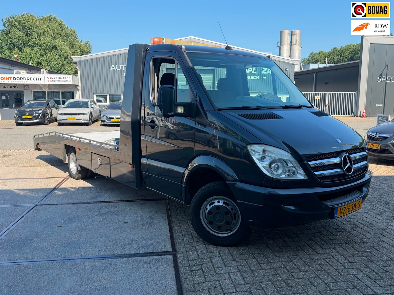 Mercedes-Benz Sprinter - 3.0 6 Cill. Oprijgwagen TIJHOF Bak - Lier - Marge - Elek. Ramen - AutoWereld.nl