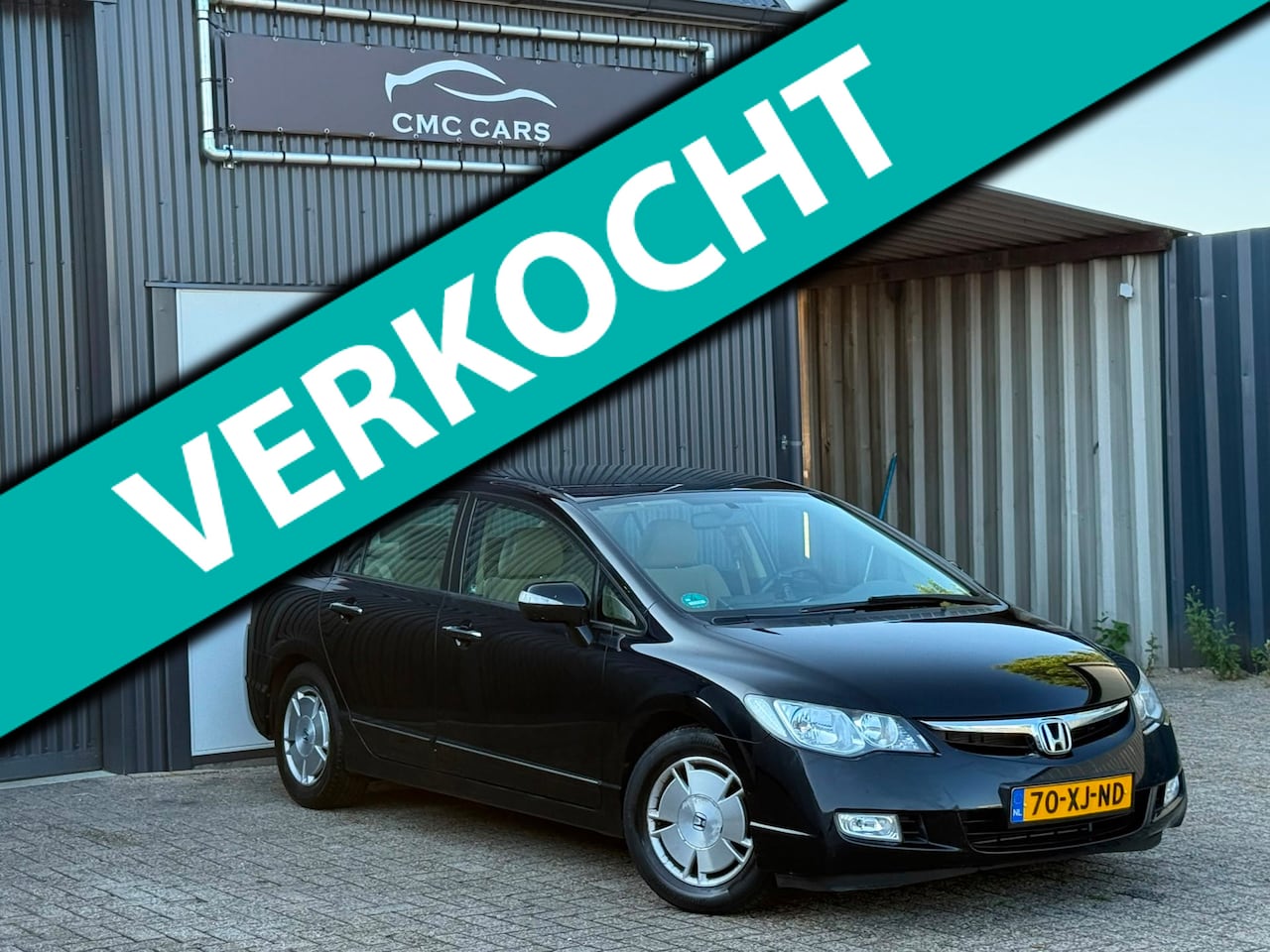Honda Civic - 1.3 Hybrid Elegance 2E EIGENAAR//UNIEKKMS!!//AIRCO//RIJDTGOED//STOELVERW. - AutoWereld.nl
