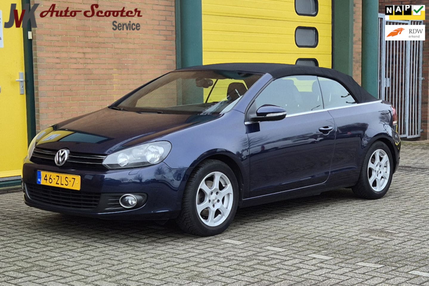 Volkswagen Golf Cabriolet - 1.4 TSI Airco! Cruise Control! Trekhaak afneembaar! NAP! - AutoWereld.nl
