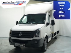 Volkswagen Crafter - 2.0 TDI 163 pk Bakwagen met Laadklep en Zijdeur R Airco, Cruise Control, Trekhaak 3.500 kg