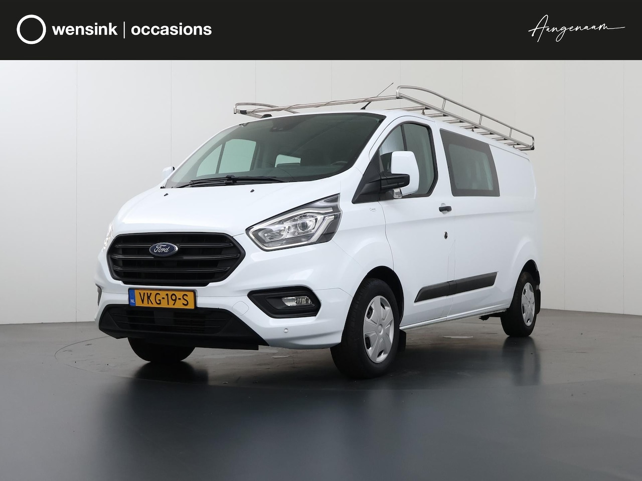 Ford Transit Custom - 320 2.0 TDCI | Aut. | L2 H1 | DUBBELE CABINE | AIRCO | CRUISE CONTROL | CAMERA | STOELVERW - AutoWereld.nl
