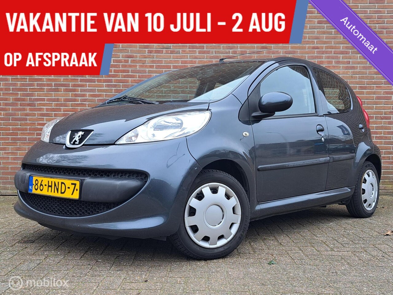 Peugeot 107 - 1.0-12V XS AIRCO/AUTOMAAT - AutoWereld.nl