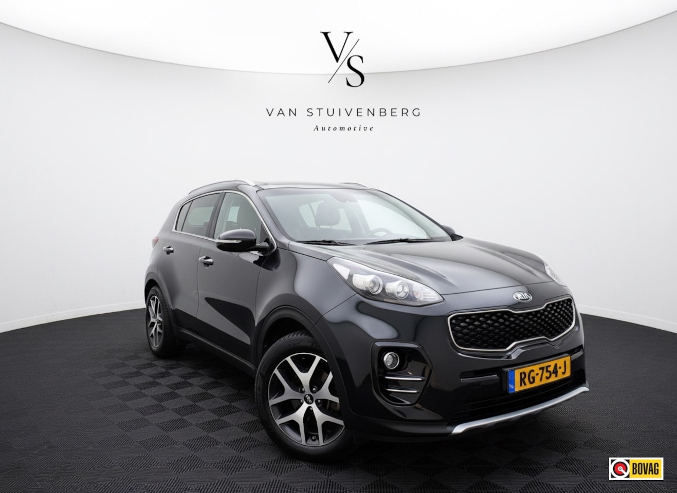 Kia Sportage - 1.6 GDI DynamicLine LEDER NAVI STOELVW TREKHAAK - AutoWereld.nl