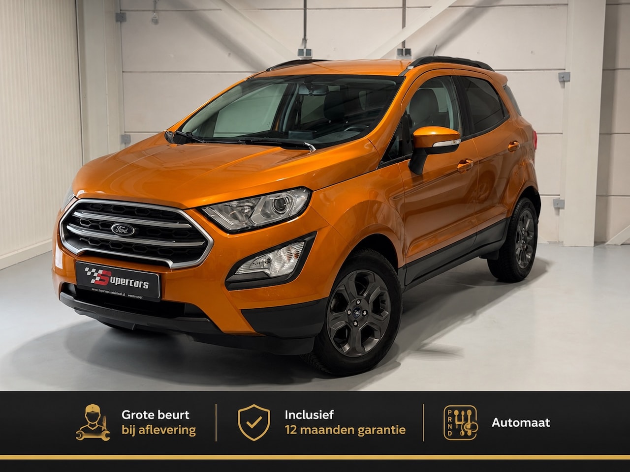 Ford EcoSport - 1.0 EcoBoost Titanium Automaat |NAVI|PCD|LMV| - AutoWereld.nl