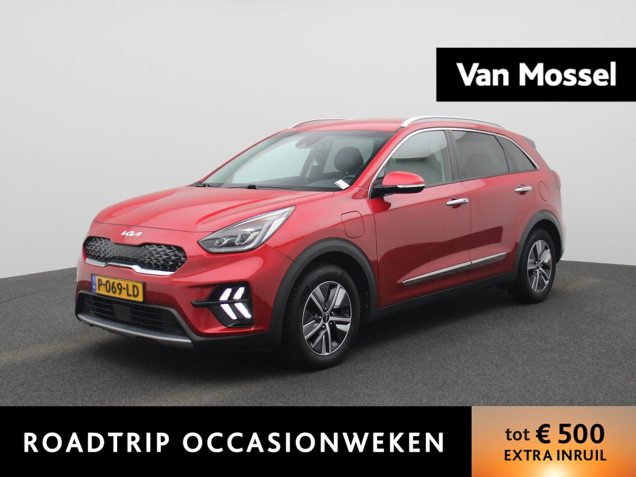Kia Niro - 1.6 GDi PHEV DynamicPlusLine | Automaat | LMV | Navigatie | Leder | Stoel/Stuur verwarming - AutoWereld.nl