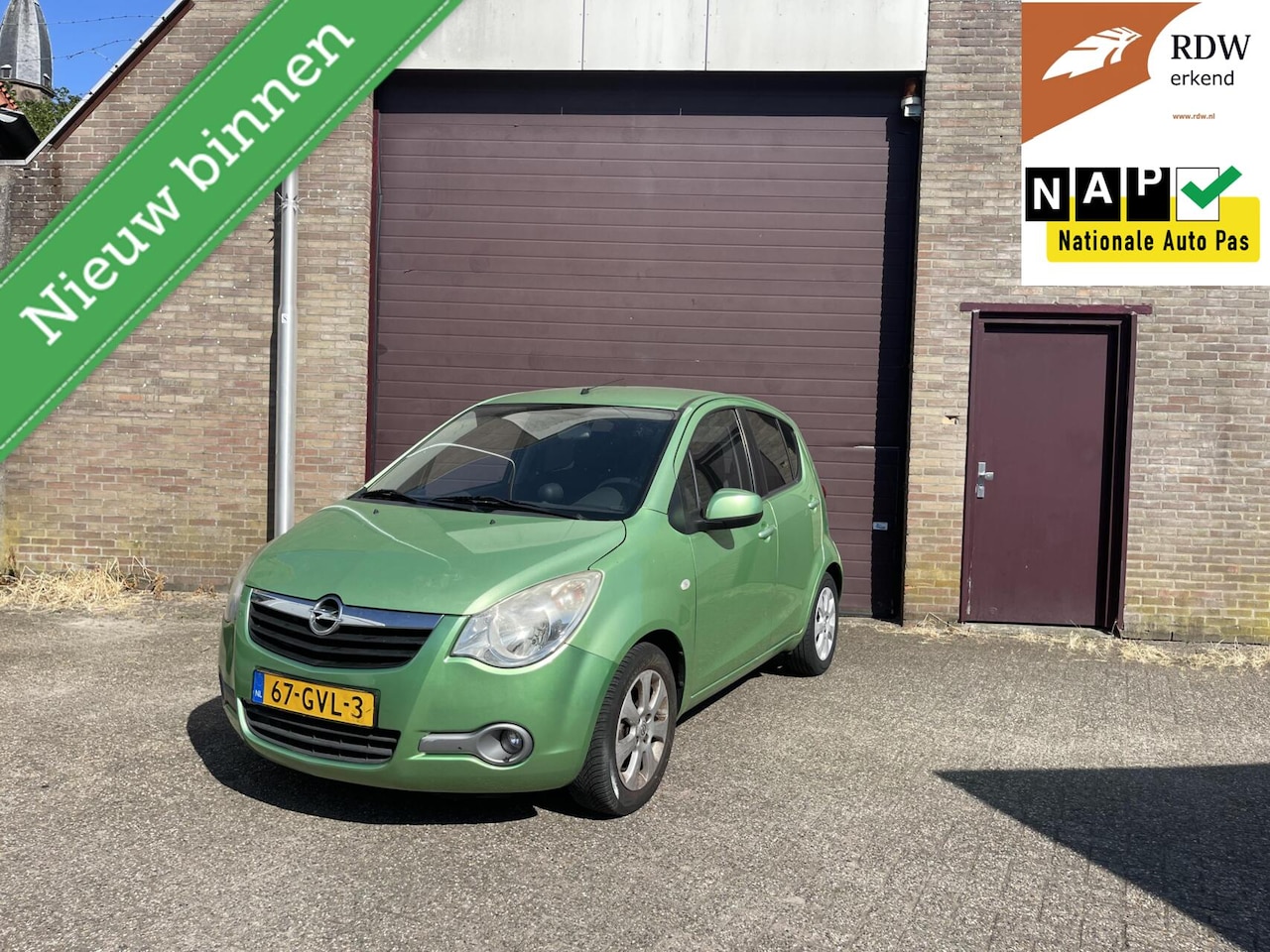 Opel Agila - 1.0 Enjoy 191DKM | NAP | AIRCO | NIEUWE-APK | - AutoWereld.nl