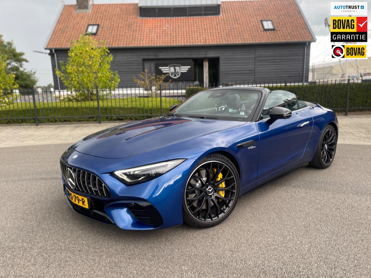 Mercedes-Benz SL-klasse Roadster - AMG 43 V-8-Styling *Night-Pakket*Burmester Carbon Head-Up - AutoWereld.nl