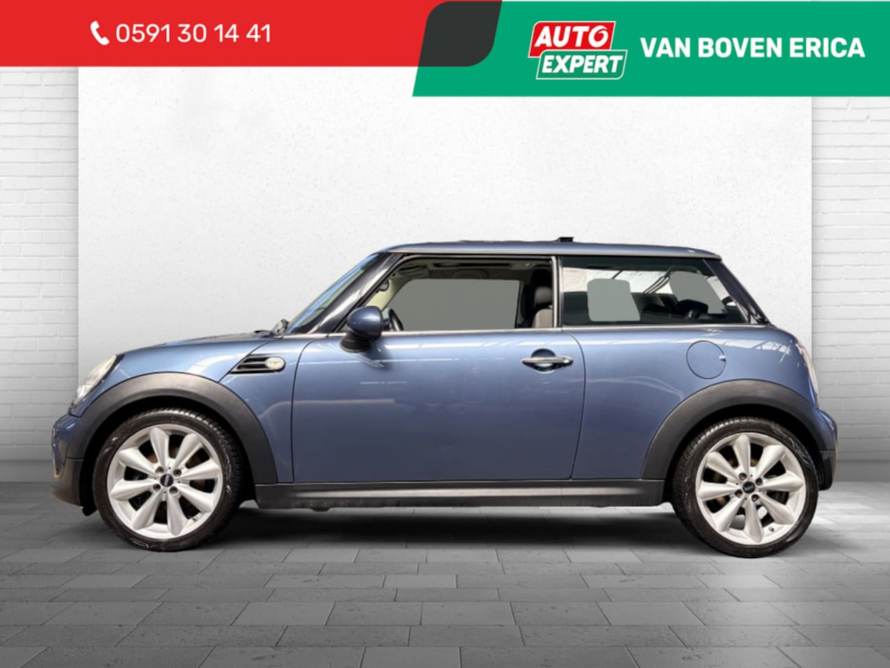 MINI 3-Deurs - Mini 1.6 Business Panoramdak Navigatie 17'Lmv Airco Nap - AutoWereld.nl