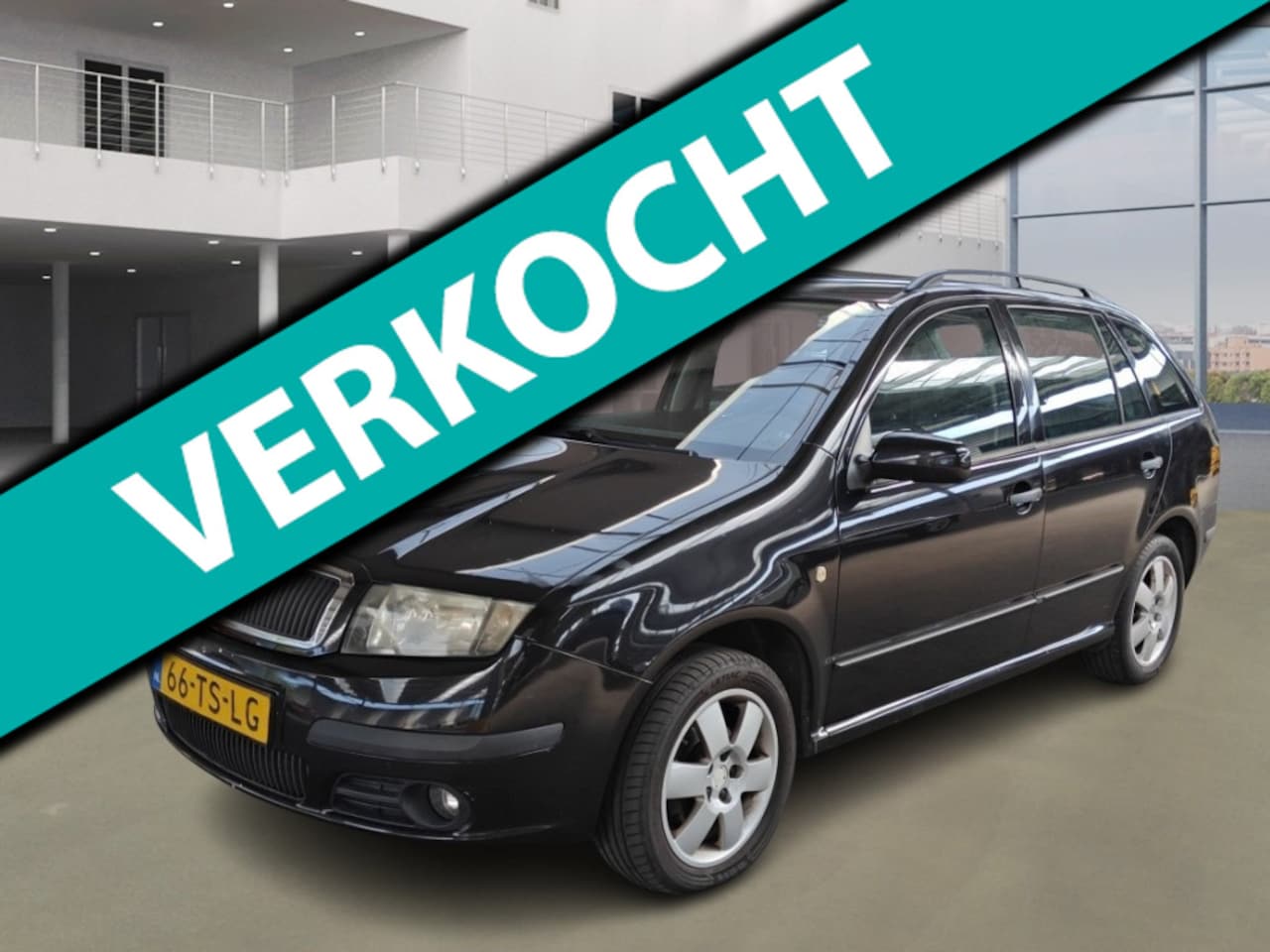 Skoda Fabia Combi - 1.4-16V Equipe plus 1.4-16V Equipe plus - AutoWereld.nl