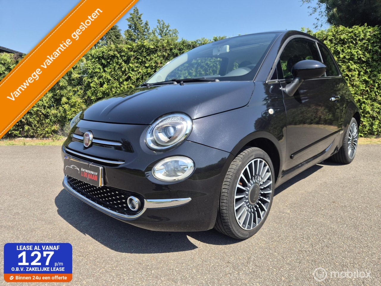 Fiat 500 - 1.2 Lounge Panoramadak Climate-control - AutoWereld.nl