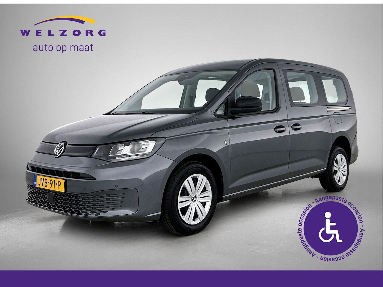 Volkswagen Caddy Maxi - 1.5 TSI Life Direct Leverbaar! Rolstoelauto met nieuwe bodemverlaging - AutoWereld.nl