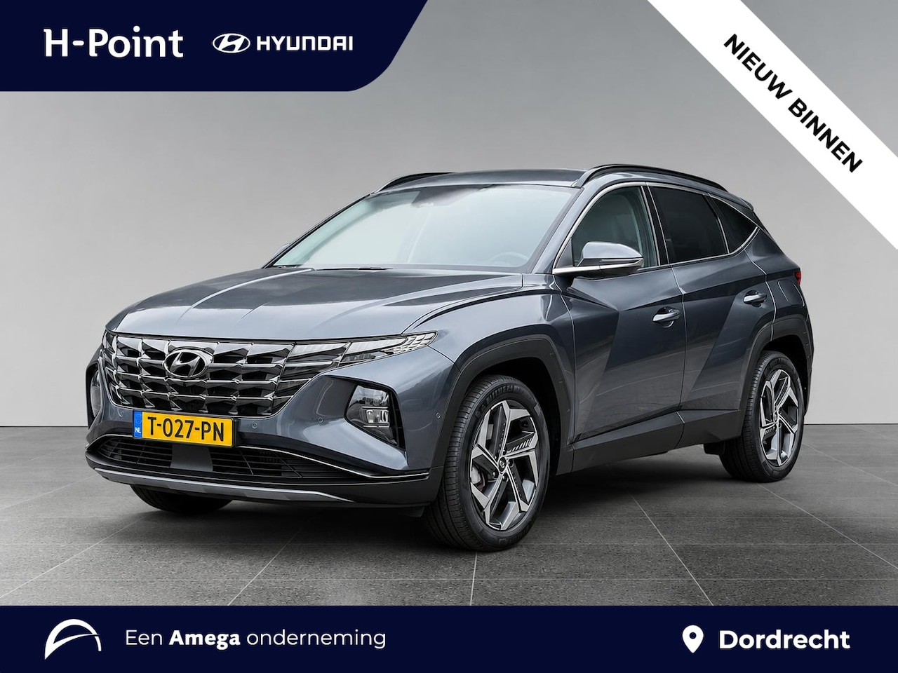 Hyundai Tucson - Premium 1.6 T-GDI HEV 230pk | 1650KG TREKVERMOGEN | LEDER + MEMORY | NAVI | ADAPTIVE CRUIS - AutoWereld.nl