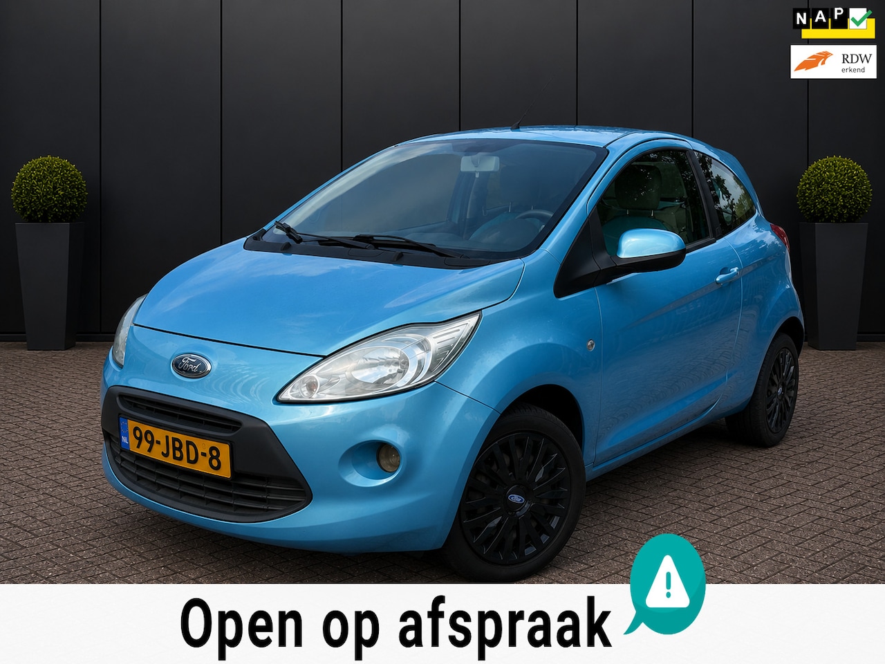 Ford Ka - 1.2 Titanium AIRCO NAP NW.APK D.RIEM RECENT VV - AutoWereld.nl