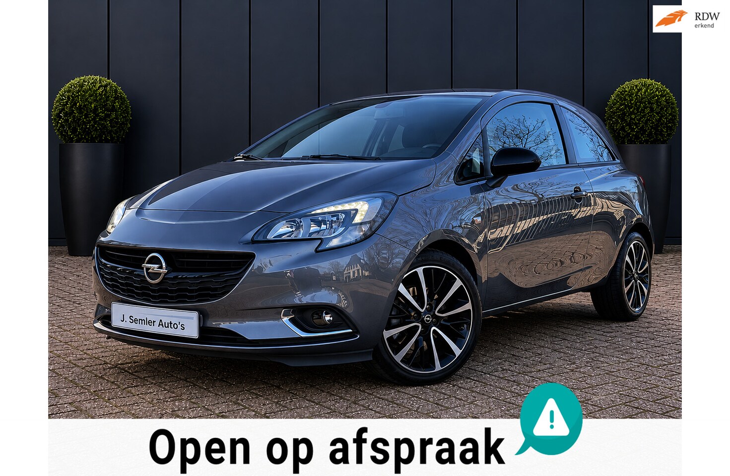 Opel Corsa - 1.4 TURBO Color Edition CLIMA CRUISE CTRL PDC 82DKM! STUUR/STOELVERW. - AutoWereld.nl