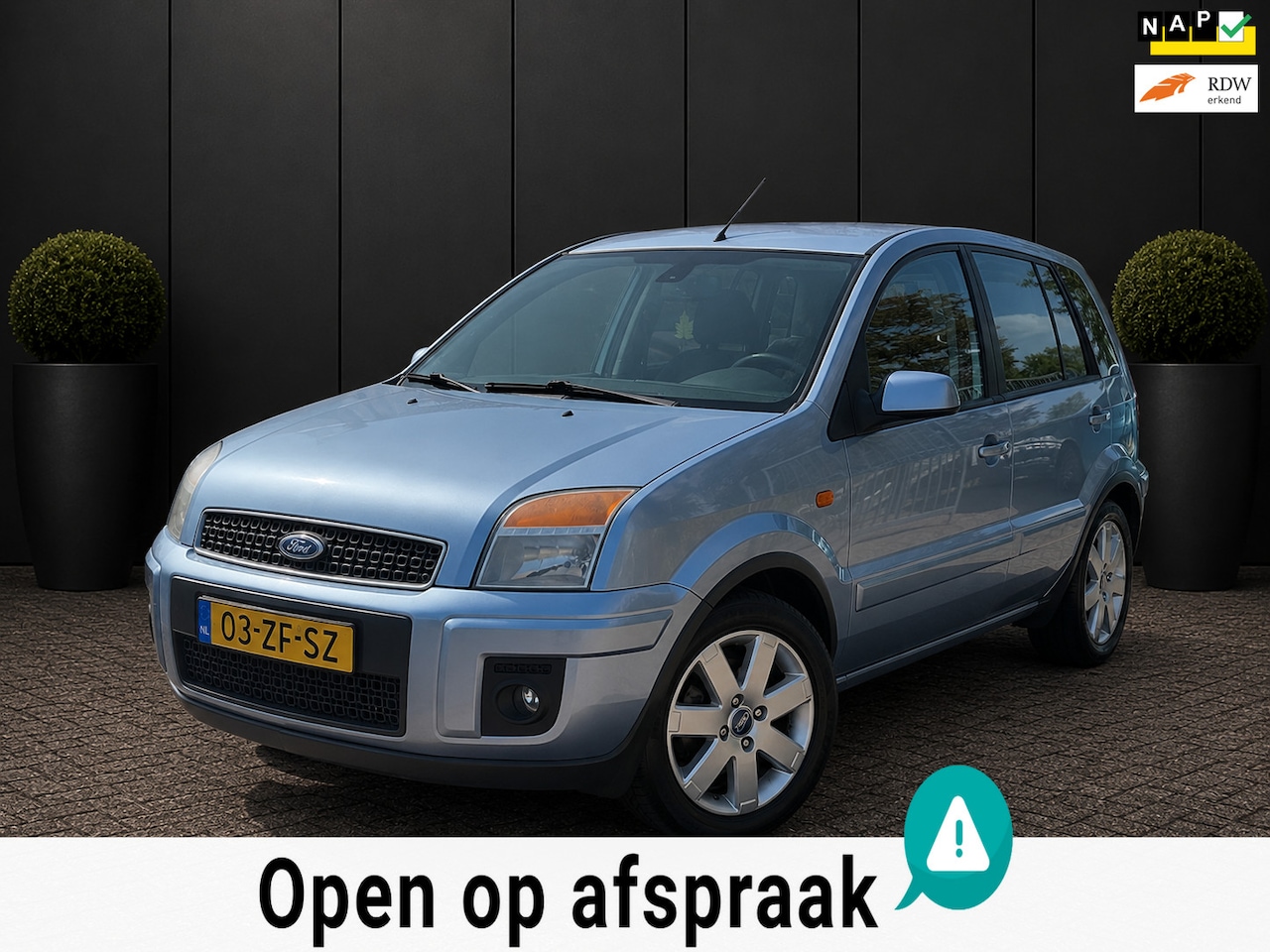 Ford Fusion - 1.6-16V Futura APK 16-04-2027 NW.KOPPELING AIRCO NAP - AutoWereld.nl