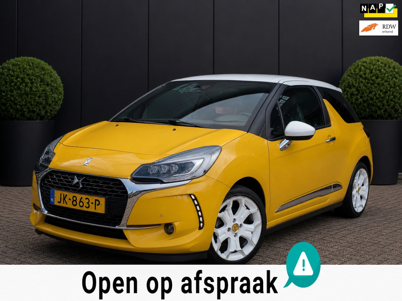 DS 3 - 1.2 PureTech Sport Chic GR SCHERM PDC CLIMA - AutoWereld.nl