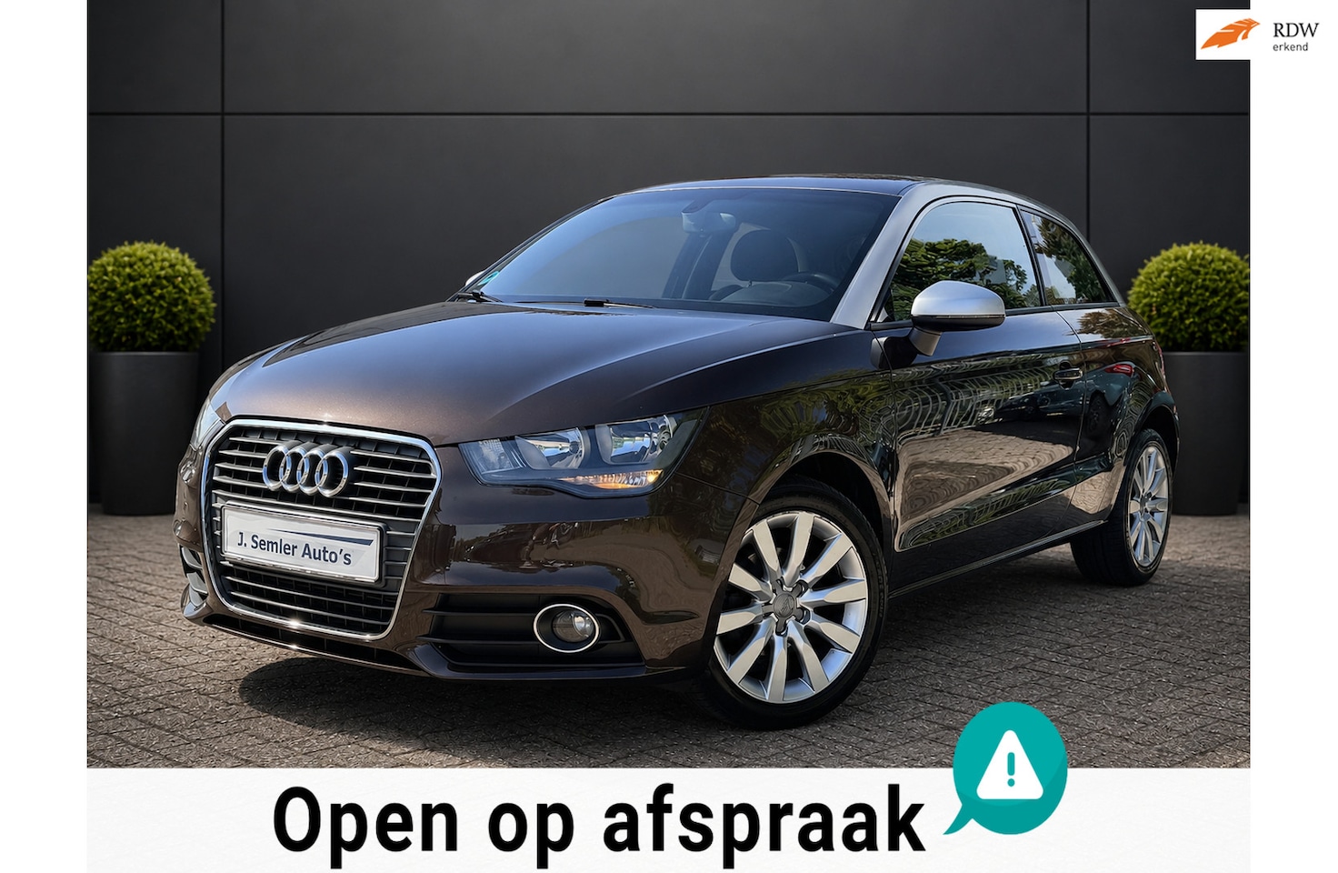 Audi A1 - 1.2 TFSI Attraction Pro Line AIRCO MF STUUR PDC SCHERM 1STE EIG - AutoWereld.nl