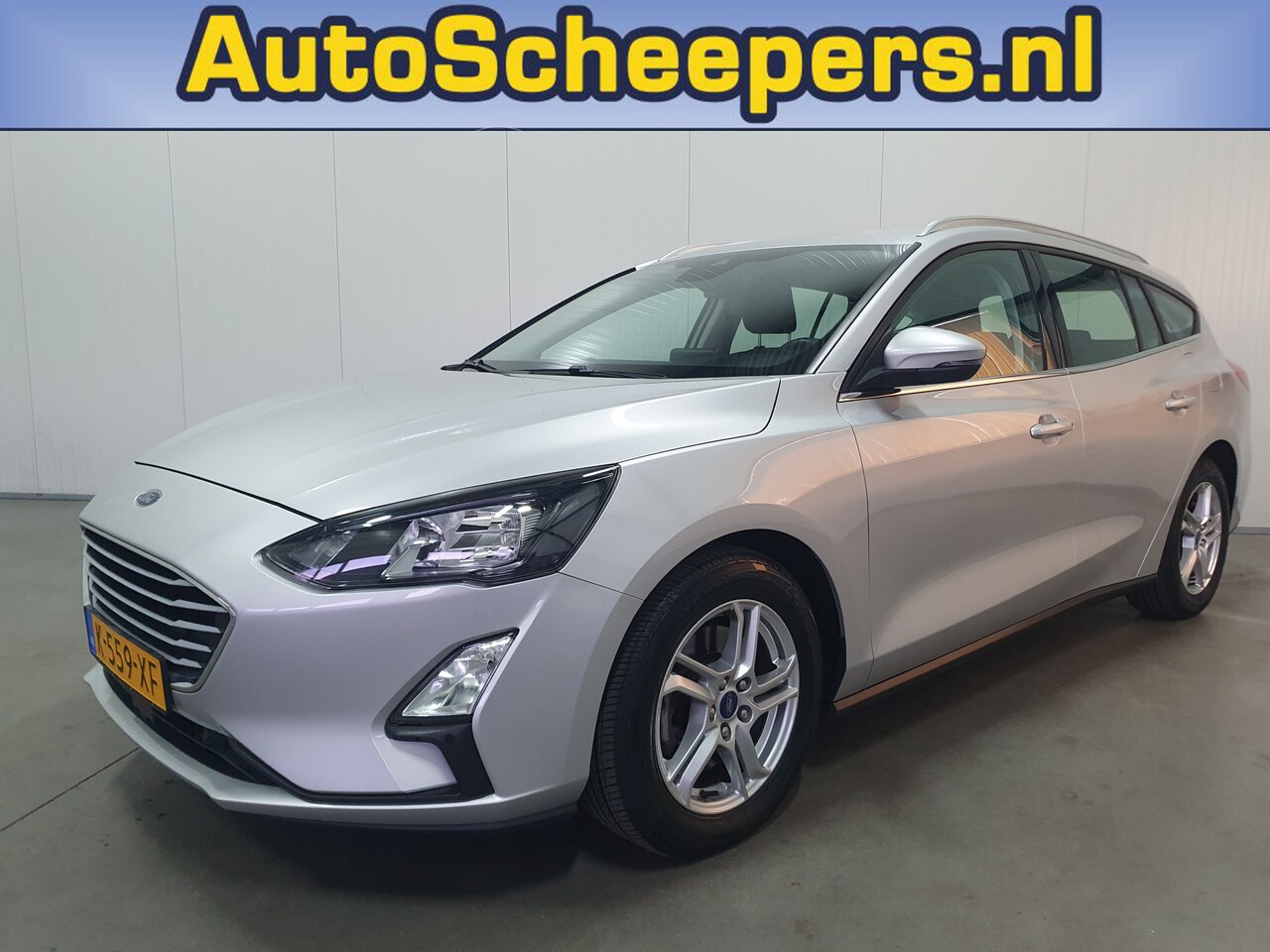 Ford Focus Wagon - 1.0 EcoBoost Hybrid Trend Edition Business NAVI/CARPLAY/PDC/CRUISE/AIRCO/LMV - AutoWereld.nl