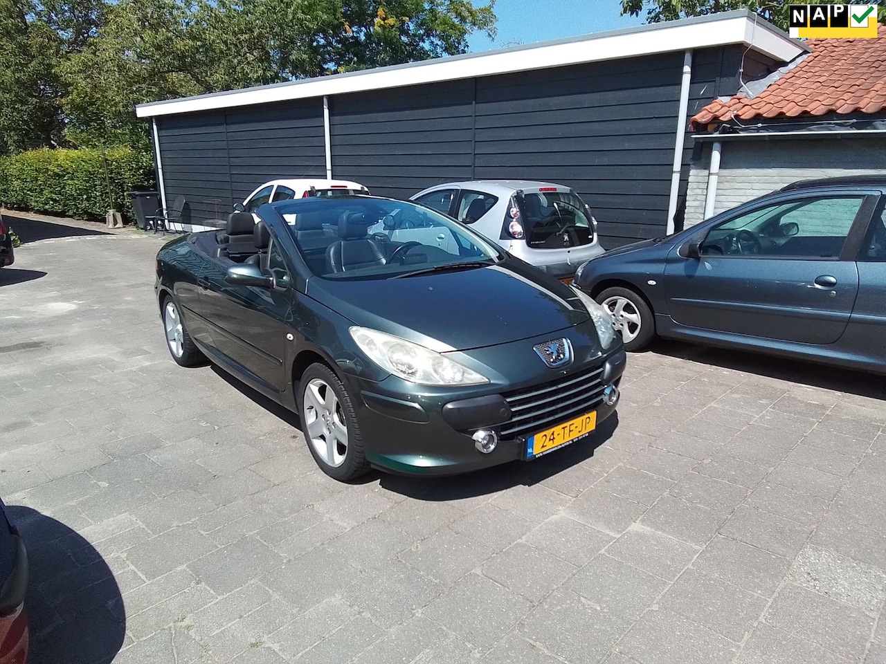Peugeot 307 CC - 2.0-16V OXYGO Zeer lux,s Airco ecc, NL auto met groot beeld nav - AutoWereld.nl