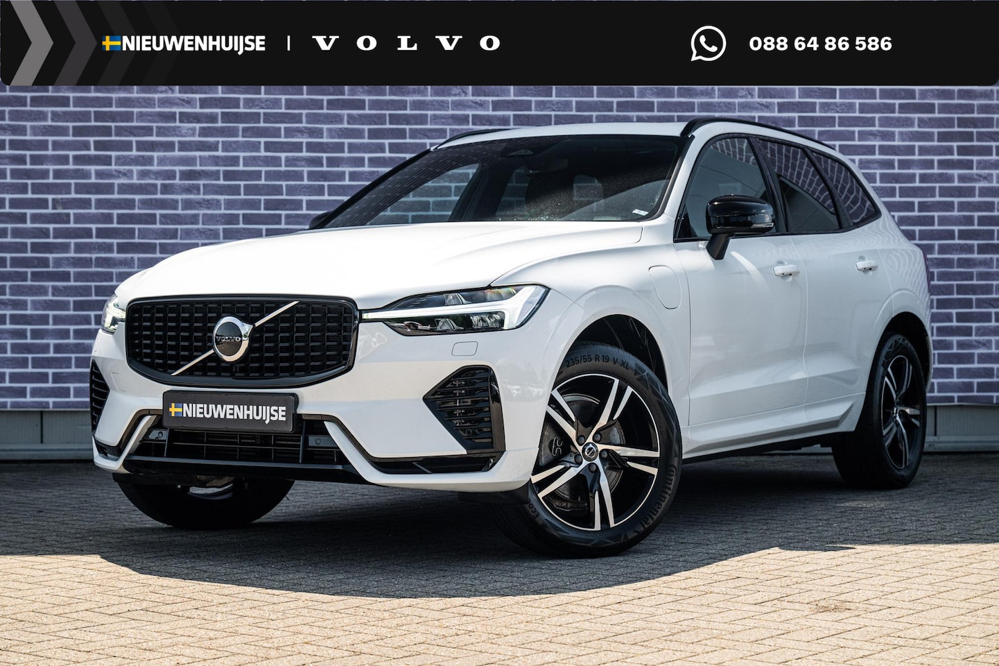 Volvo XC60 - 2.0 T6 Plug-in hybrid AWD R-Design Longe Range | Adaptieve Cruise Control | Panoramadak | - AutoWereld.nl