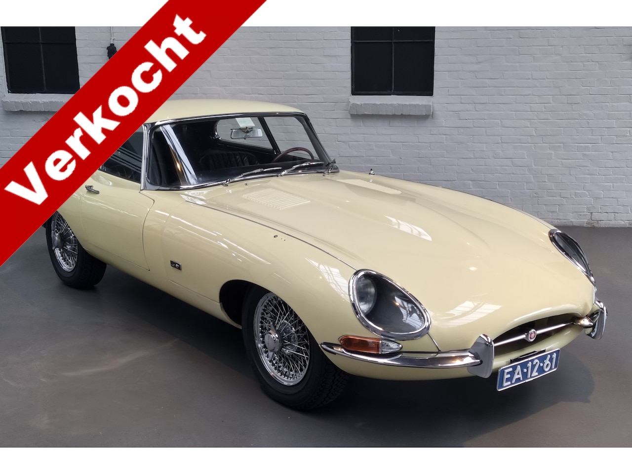 Jaguar E-type - 4.2 Coupe Origineel nederlandse auto! Prachtig originele staat. - AutoWereld.nl