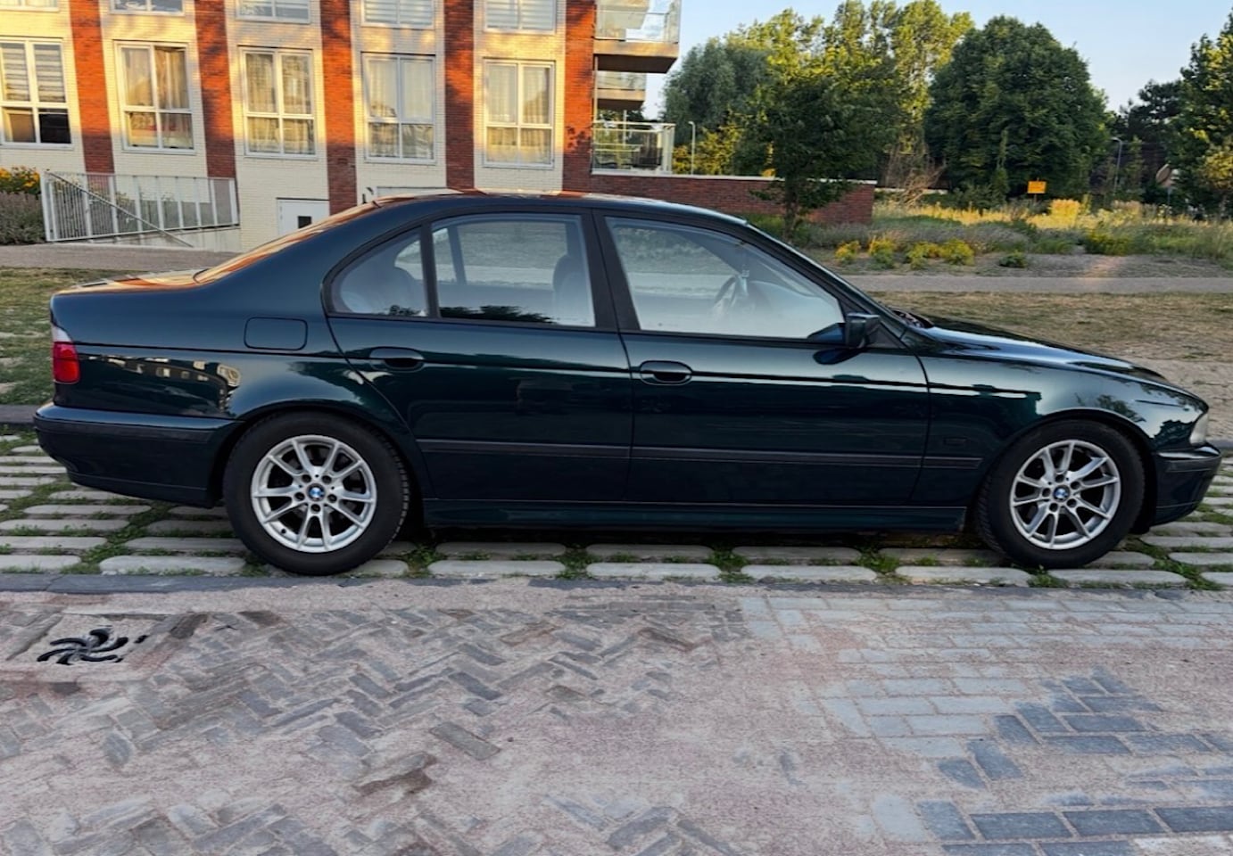 BMW 5-serie - 523i Executive Oxford Green - AutoWereld.nl