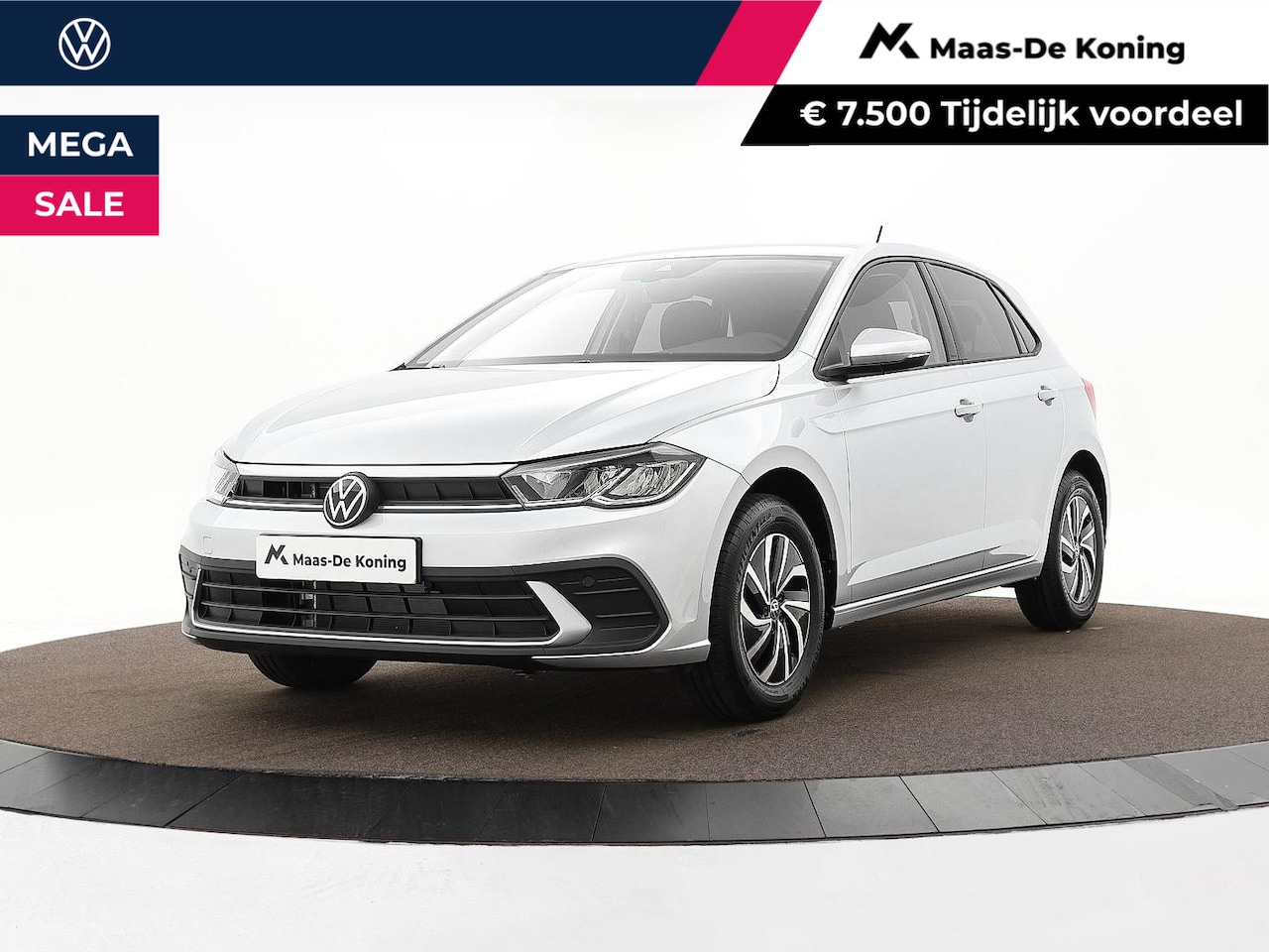 Volkswagen Polo - 1.0 TSI 95pk Life Edition · Camera · Apple/Android Car Play · P-Sensoren · 15'' Inch · Pri - AutoWereld.nl