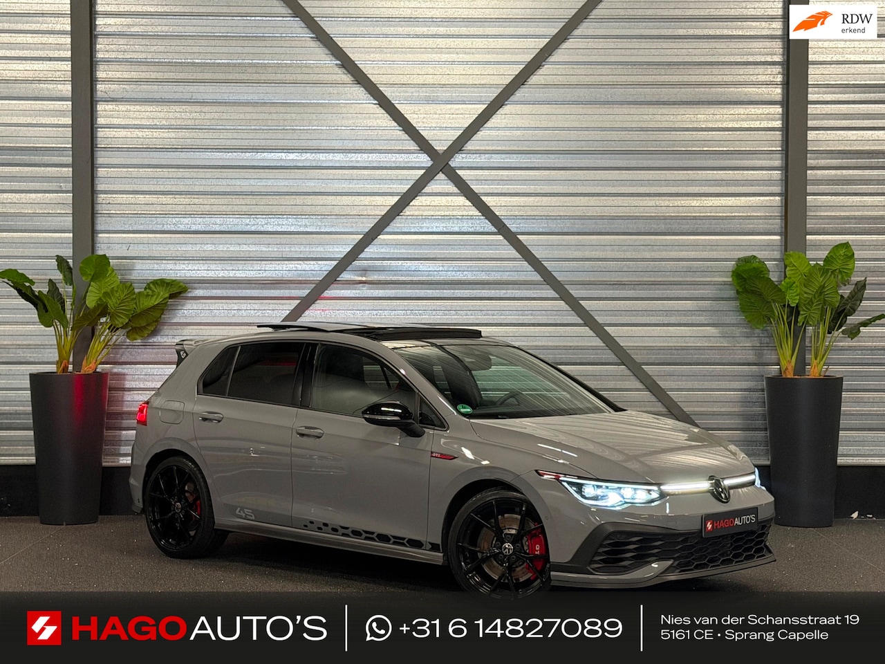 Volkswagen Golf - 2.0 TSI GTI Clubsport 45 Edition IQ-LIGHT/PANO/AKRA/SFEERV//H-K/CARPLAY/CAMERA/PDC/BLIND-S - AutoWereld.nl