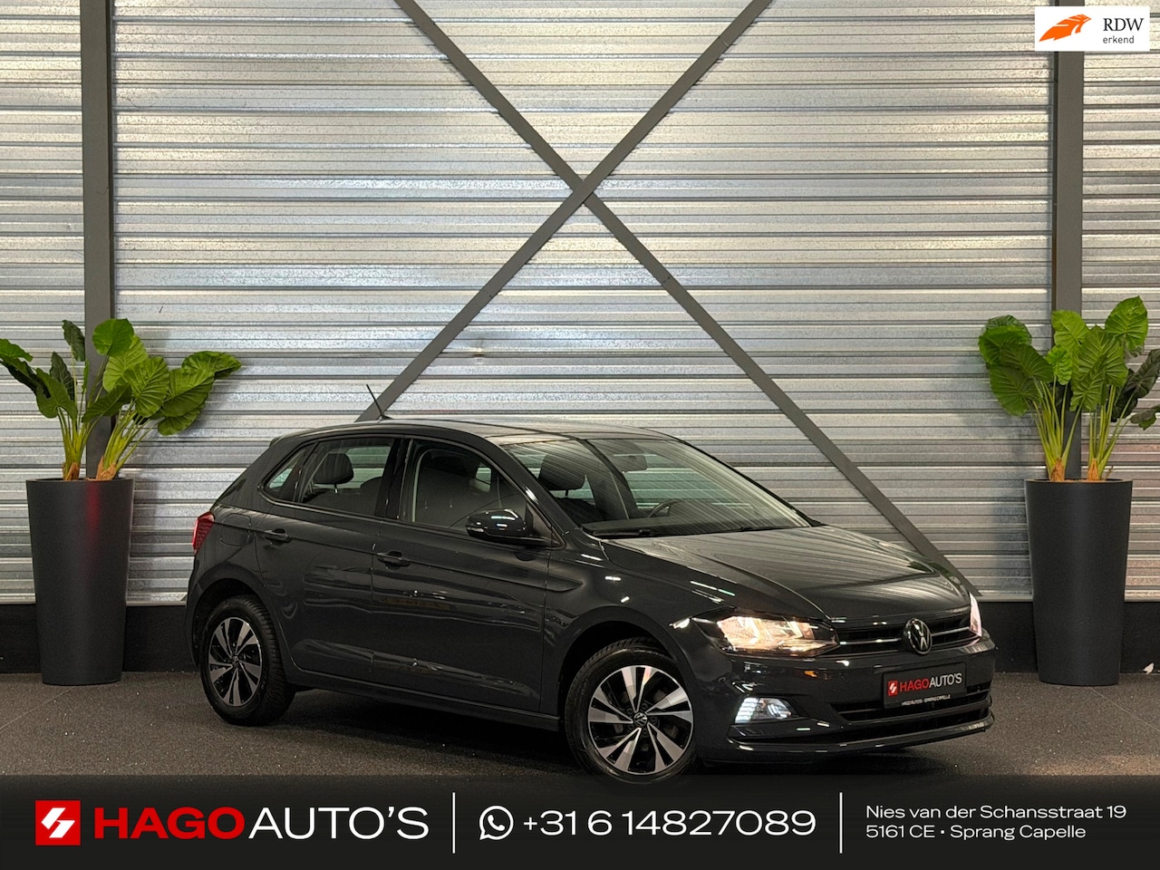 Volkswagen Polo - 1.0 TSI Comfortline DSG/NAVI/CRUISE/CARPLAY/PDC/FRONT-ASSIST/1-JAAR-APK/12-MAANDEN-GARANTI - AutoWereld.nl