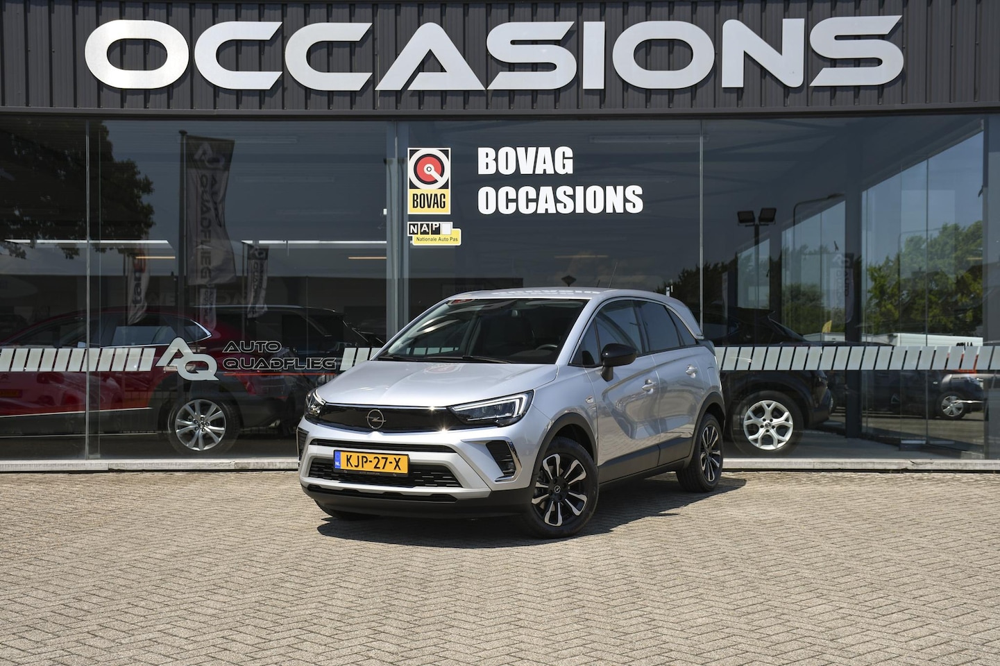 Opel Crossland - 1.2 Turbo Elegance APPLE CARPLAY/ NAVIGATIE/ DAB - AutoWereld.nl
