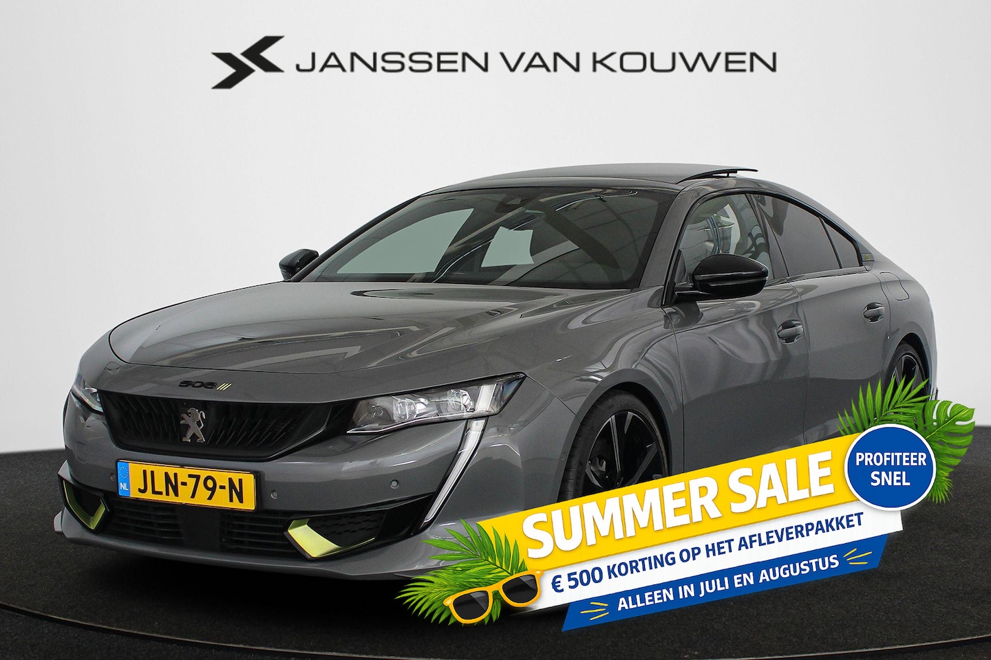 Peugeot 508 - 1.6 HYbrid Peugeot Sport Engineered SOH 96% /360 Schuif-/Kanteldak * PSE - AutoWereld.nl