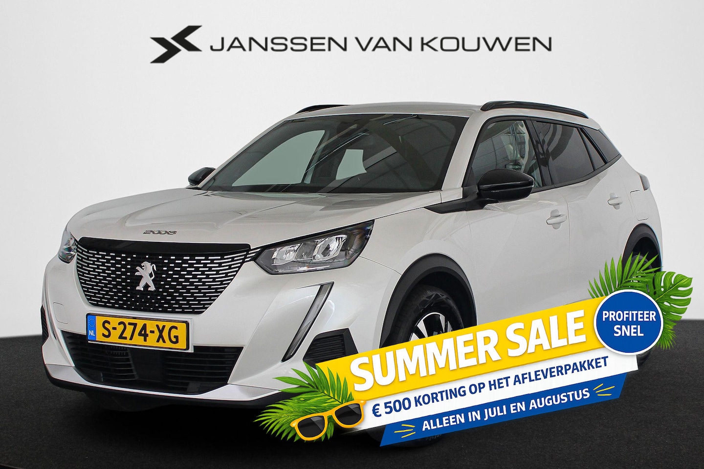 Peugeot 2008 - 1.2 PureTech Allure Achteruitrijcamera Keyless Navigatie - AutoWereld.nl