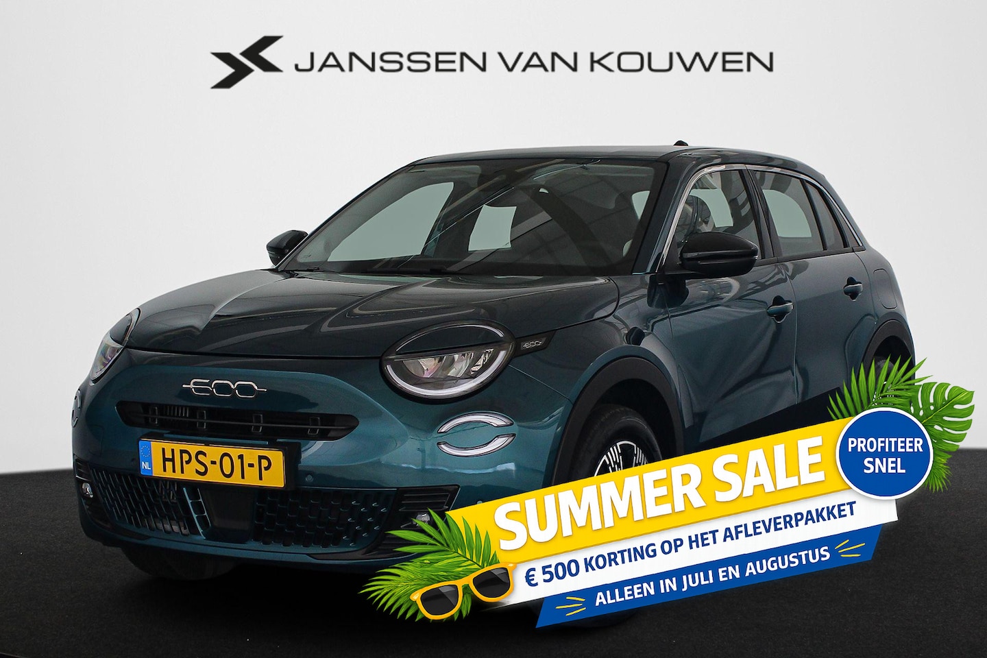 Fiat 600 - 1.2 Hybrid Urban Stoelverwarming Achteruitrijcamera Keyless - AutoWereld.nl