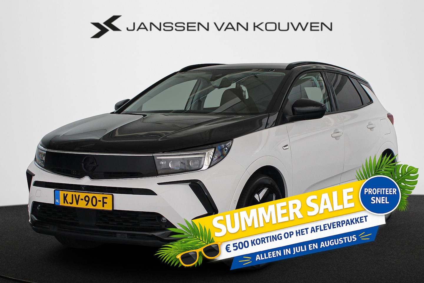 Opel Grandland - 1.6T 300pk Plug-In Hybrid 4x4 GSe / Stoel-Stuurverwarming / Alcantara / 100% SOH! - AutoWereld.nl