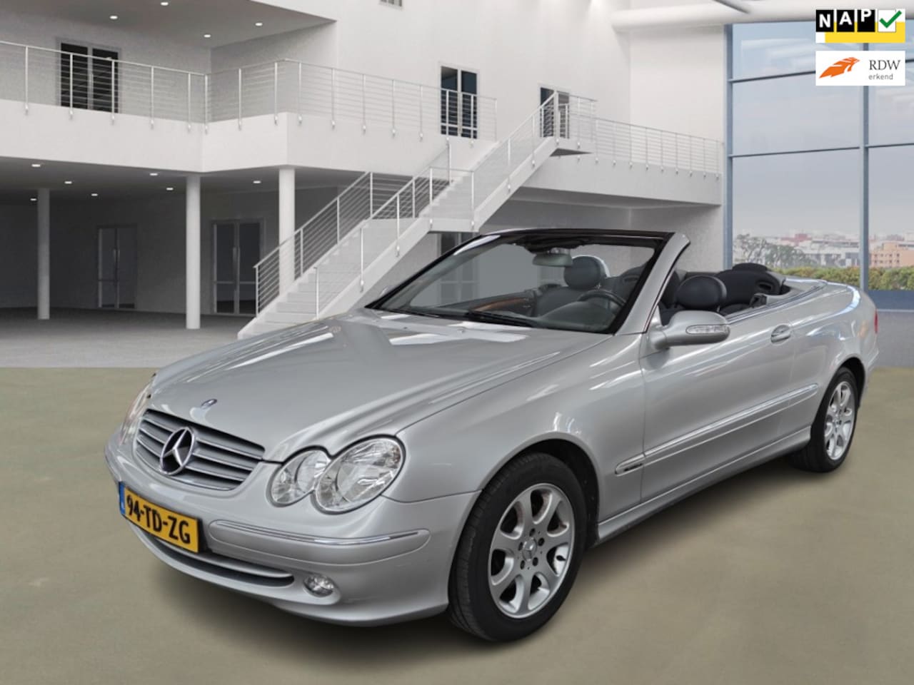 Mercedes-Benz CLK-klasse Cabrio - 200 K. Elegance 200 K. Elegance - AutoWereld.nl