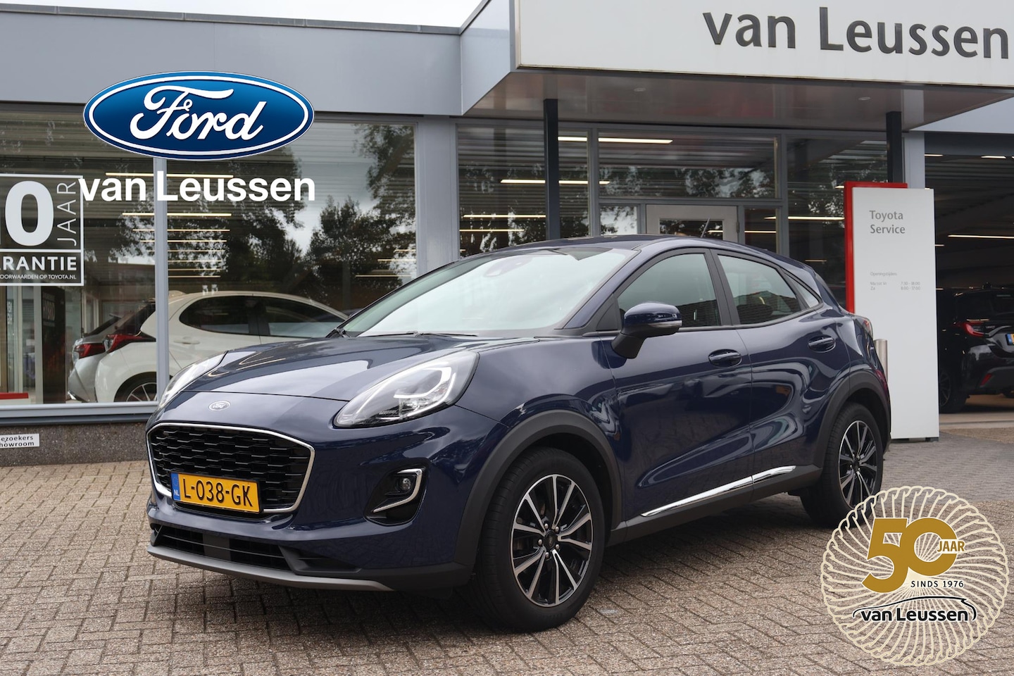 Ford Puma - 1.0 ECOBOOST HYBRID TITANIUM CLIMA LM-VELGEN NAVI PARK.SENSOREN - AutoWereld.nl
