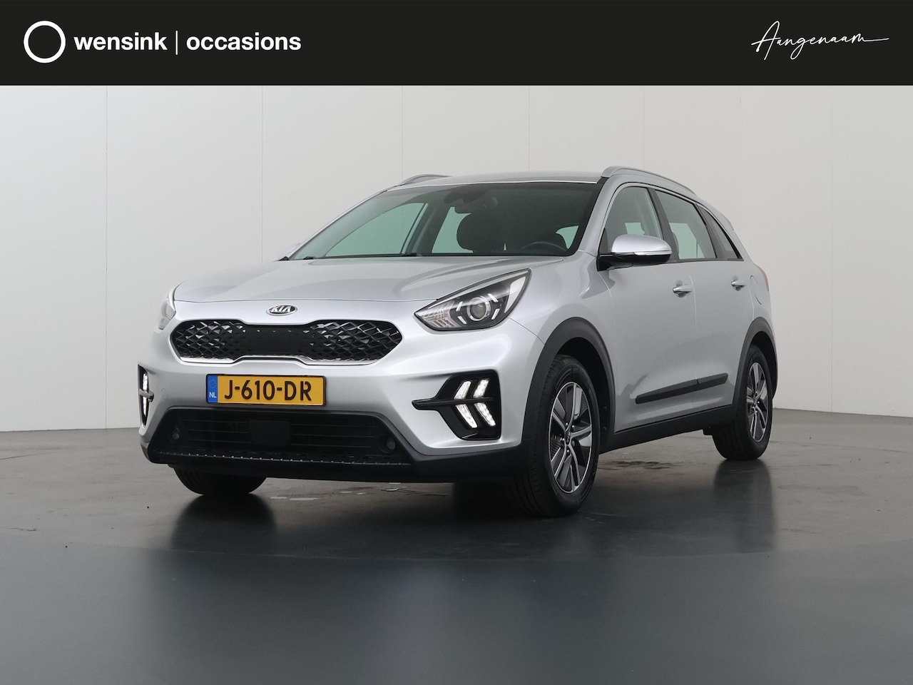 Kia Niro - 1.6 GDi Hybrid DynamicLine | Apple Carplay/Android Auto | Achteruitrijcamera | Half-ledere - AutoWereld.nl