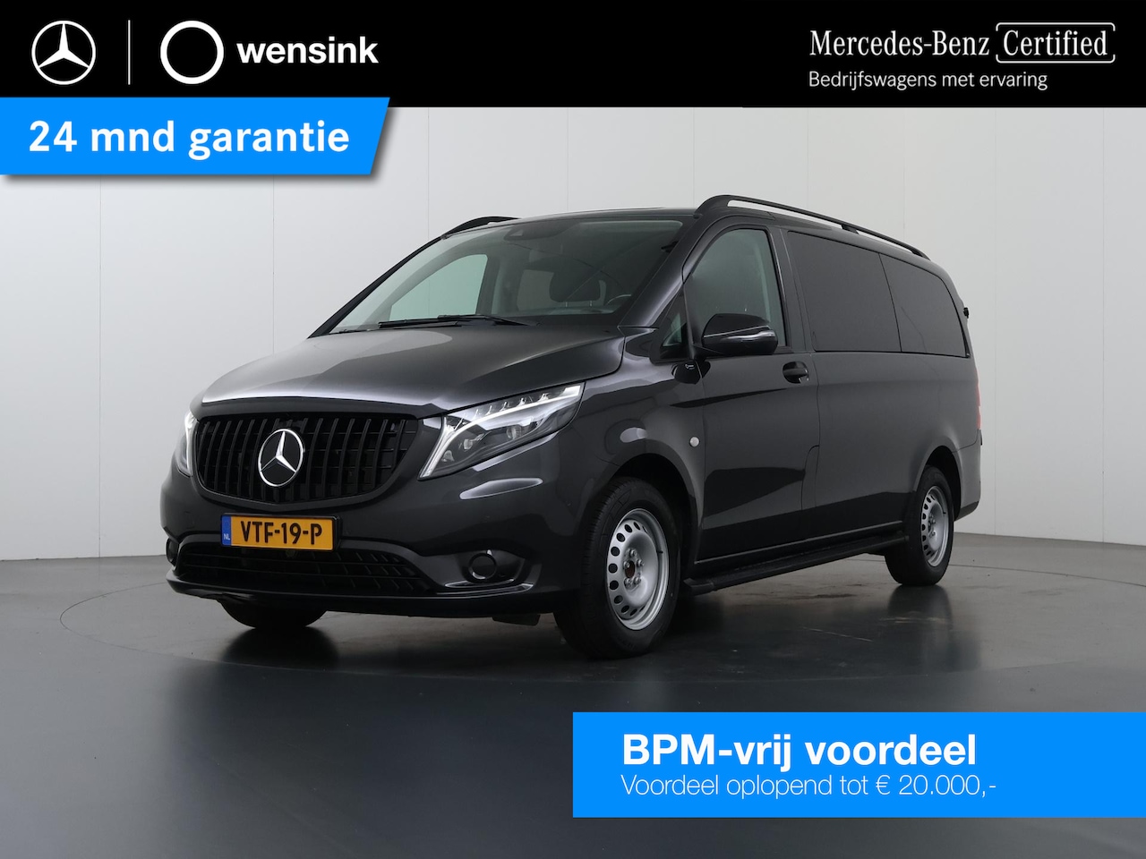 Mercedes-Benz Vito - 114 CDI | Aut. | Lang L2 | Dubbele Cabine | Adaptieve Cruise Control | Stoelverwarming | L - AutoWereld.nl