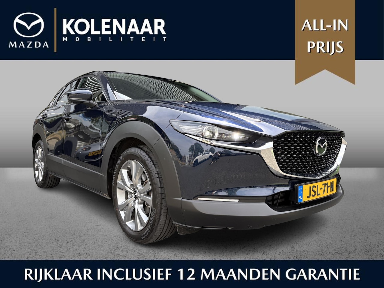 Mazda CX-30 - 2.5 e-Sky-G 140pk Centre-line - Design Pack | Demo | Navi | HUD | Keyless | Airco | CarPla - AutoWereld.nl