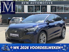 Audi Q4 Sportback e-tron - 45 S Edition 82 kWh S-LINE BINNEN + BUITEN VAN: 48.900, - VOOR: 44.877, - UW WKOORDEEL: 4.