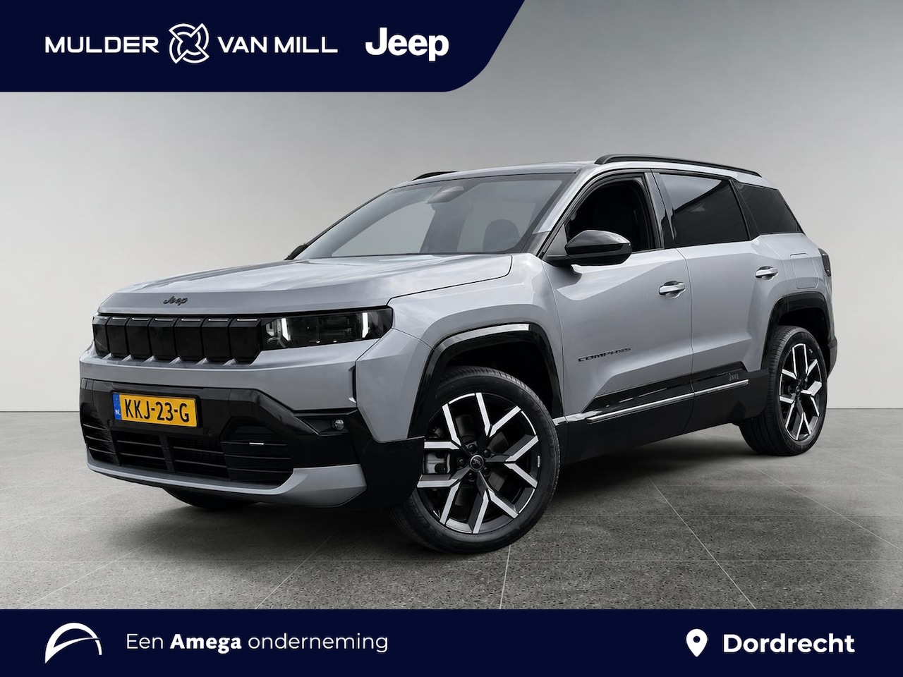 Jeep Compass - First Edition EV 74kWh 213pk | SCHUIF/KANTELDAK | 360° CAMERA | WARMTEPOMP | LEDER | ELEKT - AutoWereld.nl