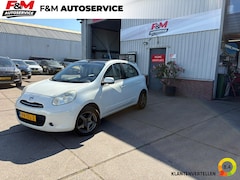 Nissan Micra - 1.2 DIG-S Tekna airco, cruise, pano, pdc achter