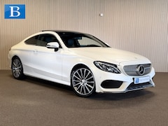 Mercedes-Benz C-klasse Coupé - 180 AMG STYLING-PANORAMA-BURMESTER-TREKHAAK-19 INCH MULTISPAAKS