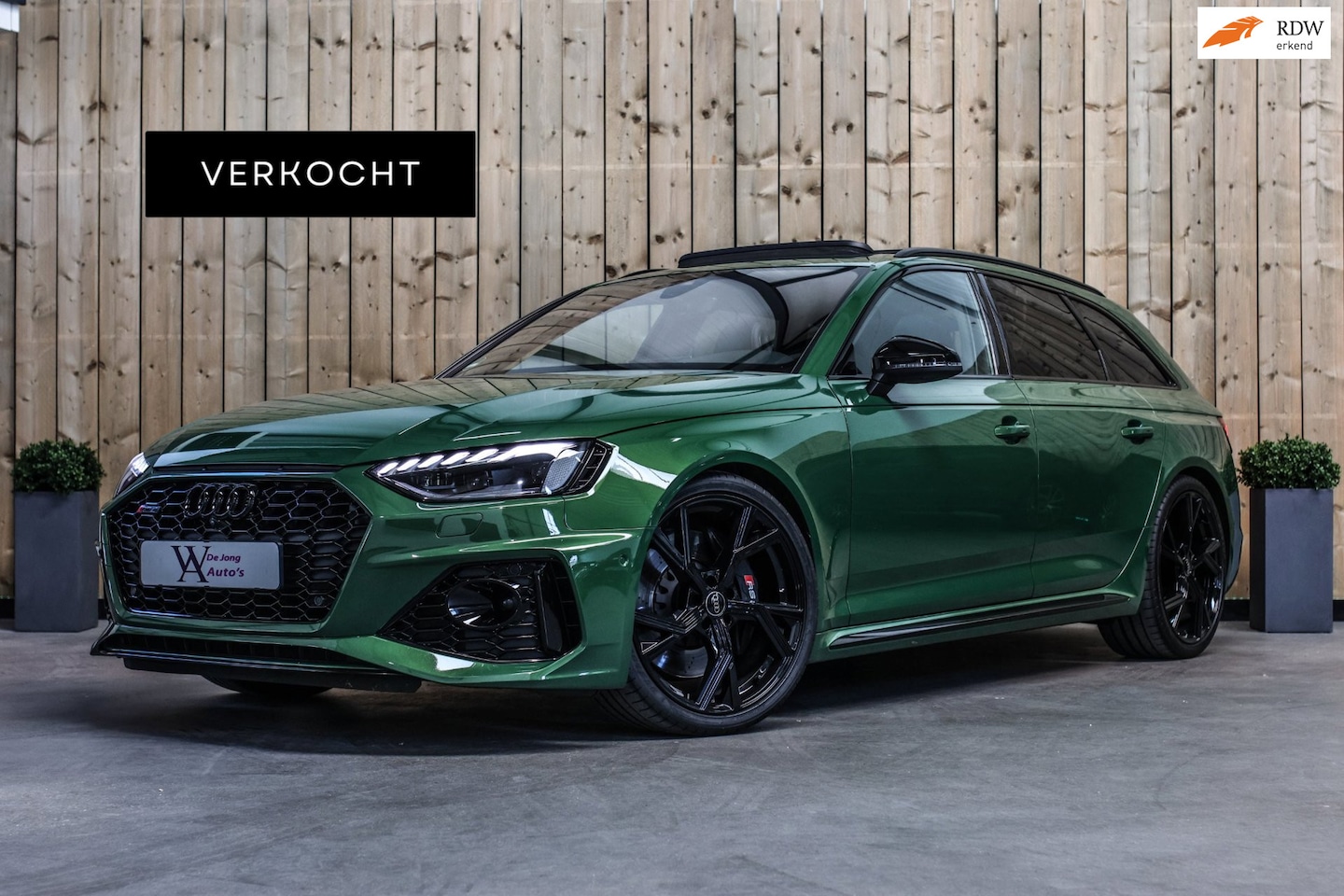 Audi RS4 - 2.9 TFSI Quattro *Pano*B&O*360 Camera*RS-Stoelen*Keyless*Trekhaak* - AutoWereld.nl