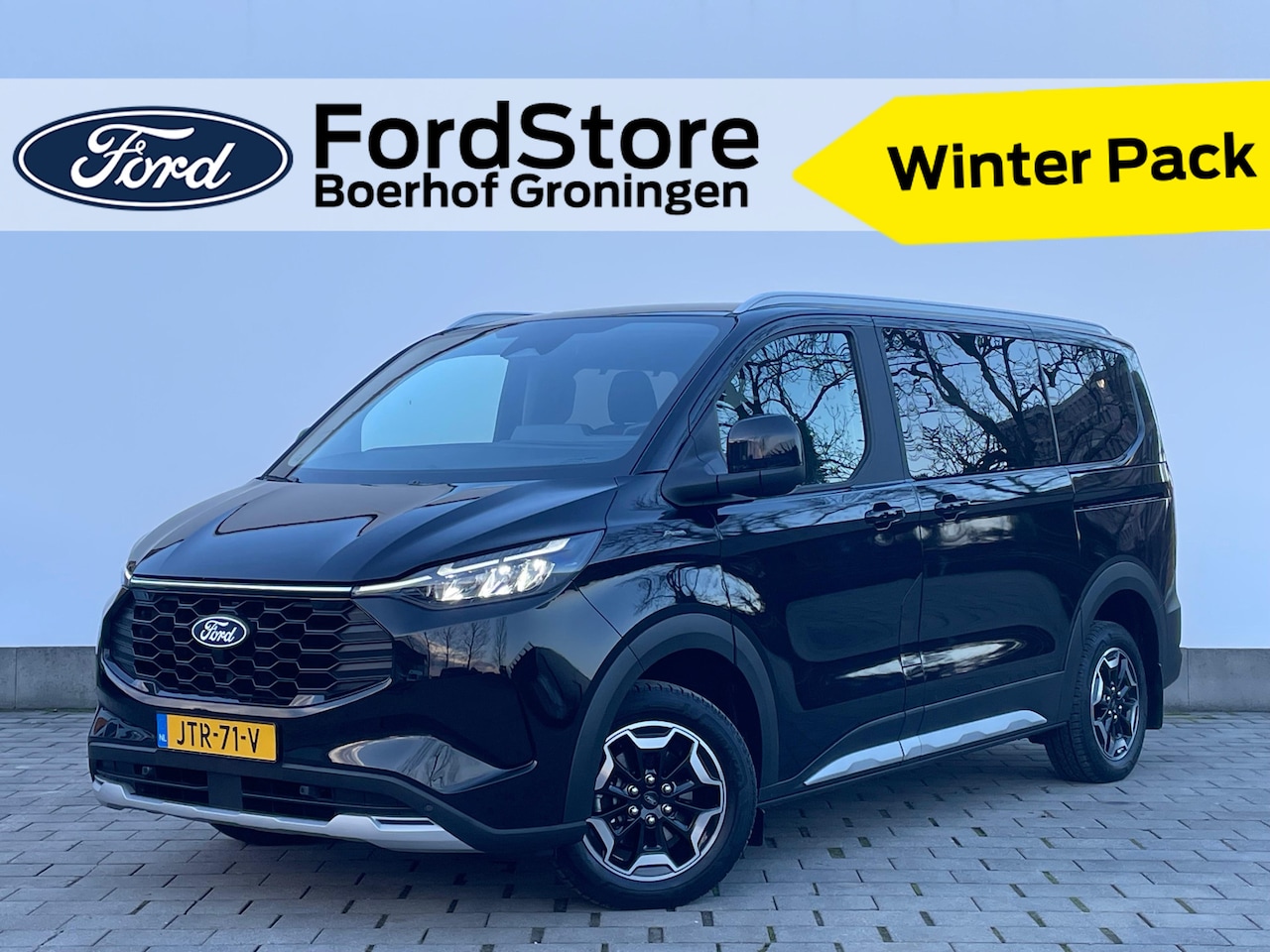 Ford Model T - Custom Active 340 2.5 PHEV 233 pk L1 8 persoons | Winter Pack | Camera | 2x schuifdeur | A - AutoWereld.nl