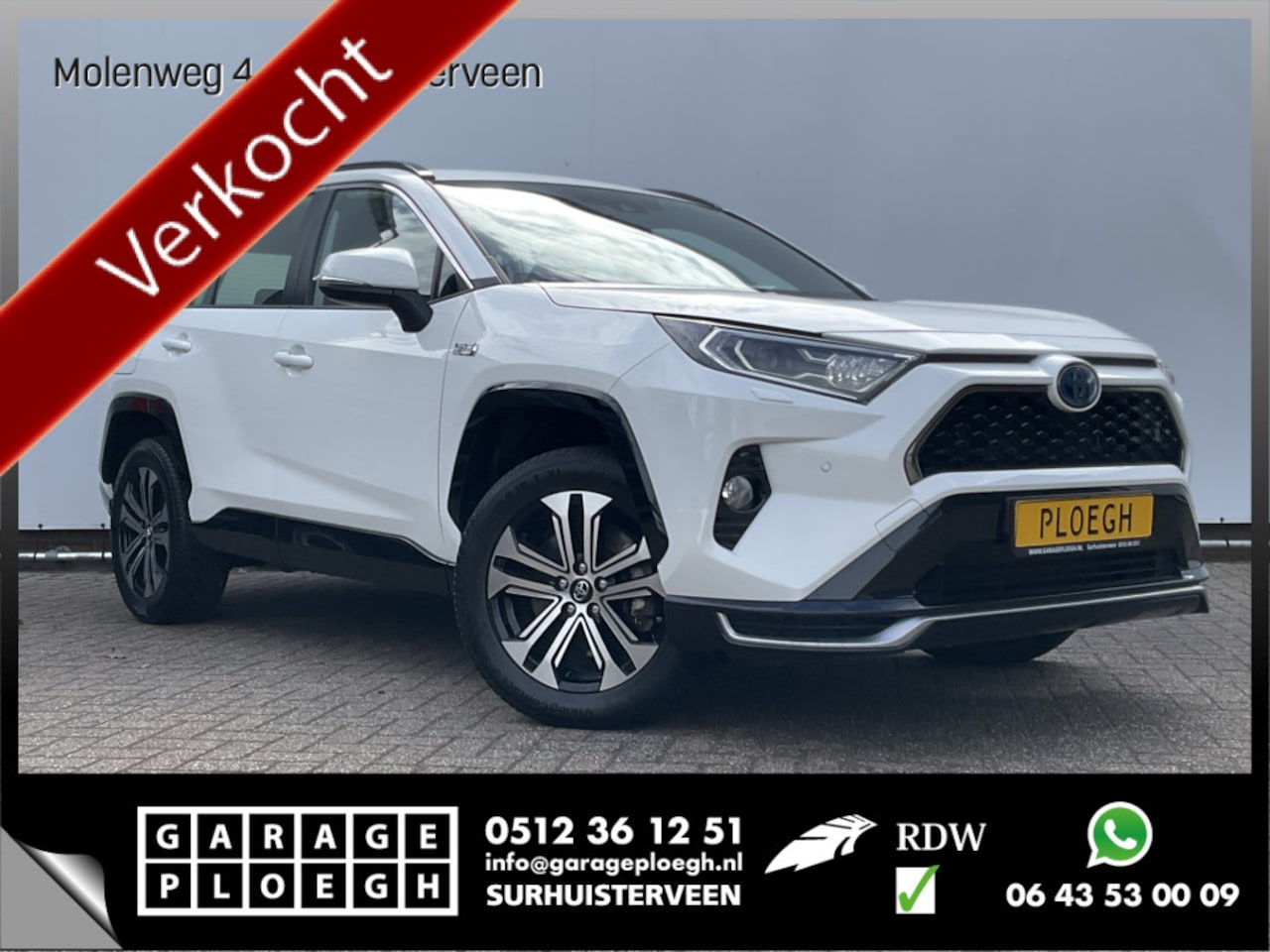 Toyota RAV4 - 2.5 Plug-in Hybrid AWD Carplay Adapt.Cruise Cam Trekhaak - AutoWereld.nl