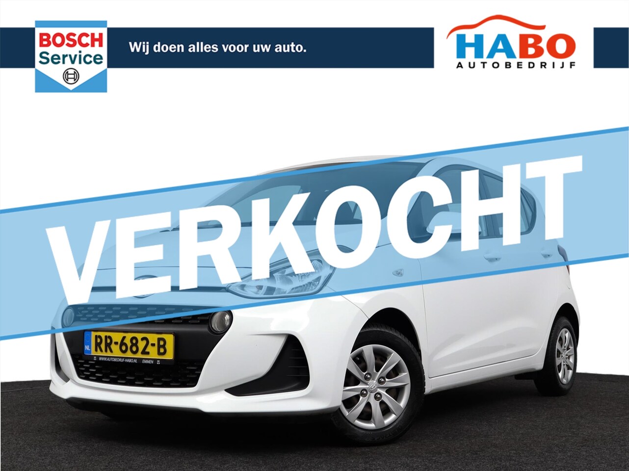 Hyundai i10 - 1.0 COMFORT 5DRS AC/CRUISE/CV+AB/ELEK.RAMEN/NIEUW.MODEL/62.000KM!! - AutoWereld.nl